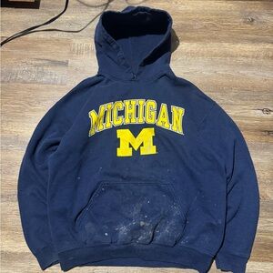 VTG Navy‎ Michigan Hoodie